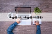 doge是什么（doge是什么意思）